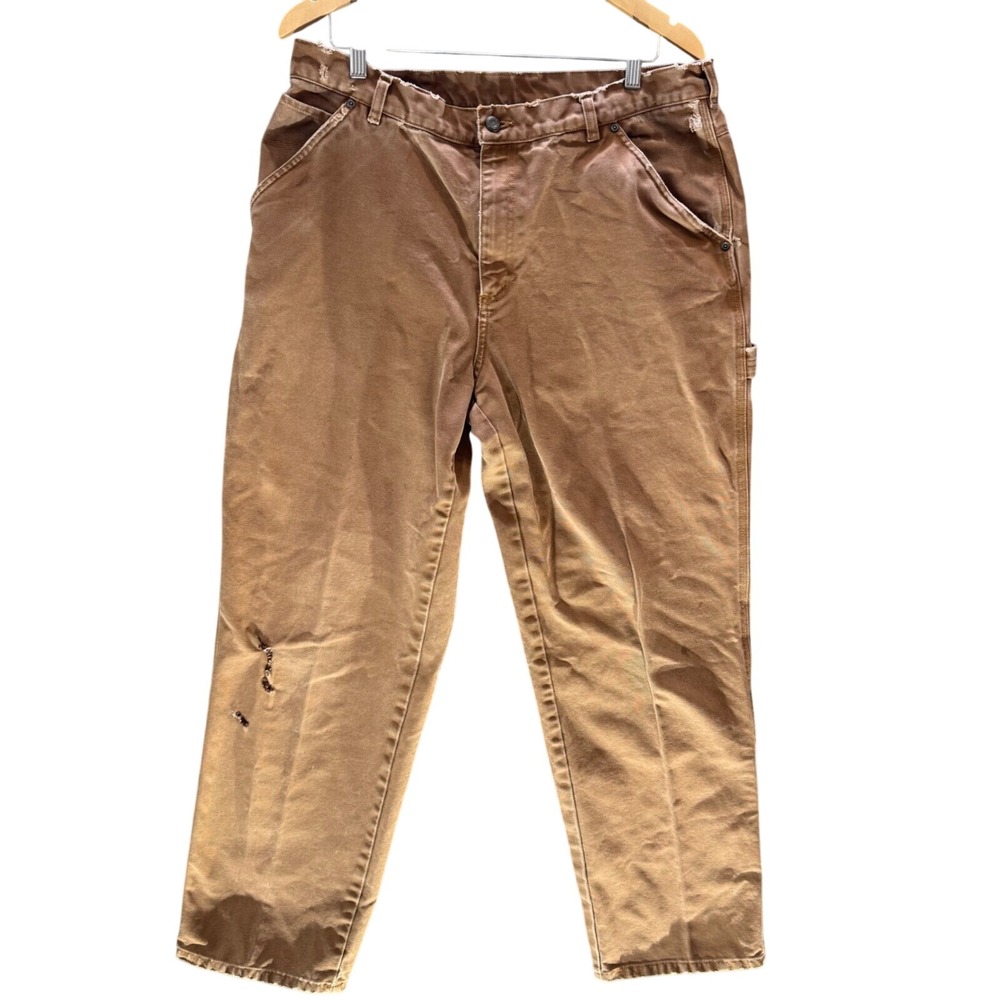 Vintage Sorel Thrashed Work Pants 36x32 Distressed Grunge Workcore Y2K Carpenter